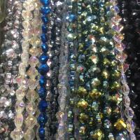 Kristal kralen, plated, DIY, meer kleuren voor de keuze, 12mm, 30pC's/Strand, Verkocht door Strand