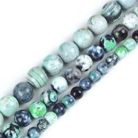 Agate Beads Fire Agate Round polished DIY Sold By Strand