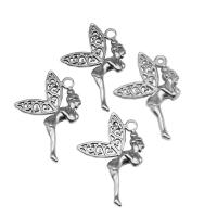 Stainless Steel Pendants Butterfly silver color plated Approx Sold By Bag