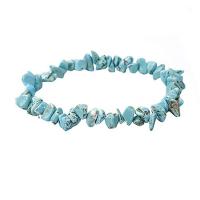 Gemstone Bracciali, Pietra naturale, gioielli di moda & unisex, multi-colore, 180mm, Venduto per Appross. 7.1 pollice filo