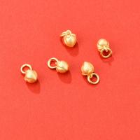 92.5％純度シルバー ペンダント, モモ, メッキ, 無色, ニッケル、鉛、カドミウムフリー, 9x5mm, 売り手 パソコン