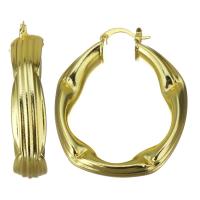 Brass Leverback Earring gold color plated for woman Sold By Lot