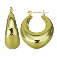 Brass Leverback Earring gold color plated for woman Sold By Lot