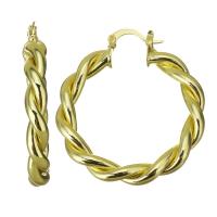 Brass Leverback Earring gold color plated for woman Sold By Lot