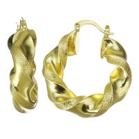 Brass Leverback Earring gold color plated for woman Sold By Lot