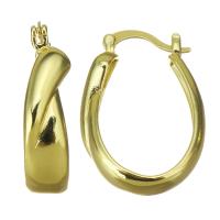 Brass Leverback Earring gold color plated for woman Sold By Lot