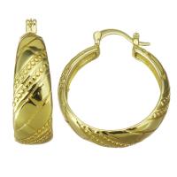 Brass Leverback Earring gold color plated for woman Sold By Lot