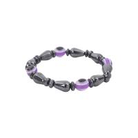 Pulsera de joyería magnética, Hematite, unisexo, multicolor, 190mm, Vendido para aproximado 7.5 Inch Sarta