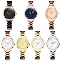 Women Wrist Watch Zinc Alloy plated Adjustable & for woman & waterproof nickel lead & cadmium free Sold By PC