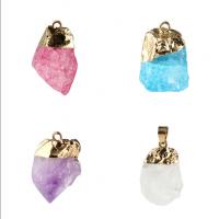 Quartz Gemstone Pendants Natural Stone Sold By PC