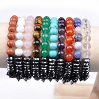 Gemstone Bracciali, agate, nessuno, 8mm, Venduto da filo