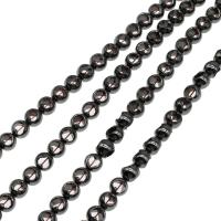 Perles hématite magnétique, coeur, poli, 10x8mm, Vendu par brin