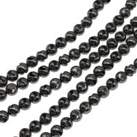 Magnetic Hematite Beads Round polished Sold By Strand