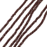 Magnetische Hematiet kralen, Abacus, gepolijst, 6x6mm, Per verkocht Ca 16 inch Strand