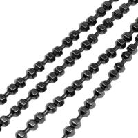 Magnetiske Hematite Beads, Magnetisk Hæmatit, poleret, facetteret, 20x6x6mm, Solgt Per Ca. 16 inch Strand