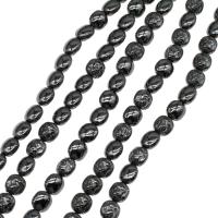 Magnetiske Hematite Beads, Magnetisk Hæmatit, Uregelmæssig, poleret, 10x10x6mm, Solgt Per Ca. 15 inch Strand