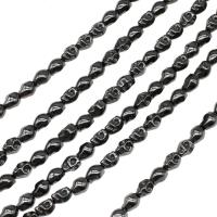 Perles hématite magnétique, poli, 10x5x5mm, Vendu par Environ 16 pouce brin