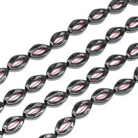 Magnetic Hematite Beads Ellipse polished Sold Per Approx 16 Inch Strand