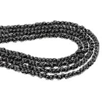 Magnetska hematita perle, Cvijet, uglađen, 4x5x5mm, Prodano Per Približno 16 inčni Strand