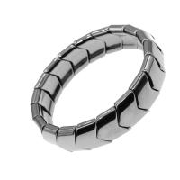 Bracciale gioielli magnetici, ematite magnetico, lucido, 16x14x6mm, Venduto per Appross. 23 cm filo