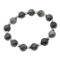 Magnetic Jewelry Bracelet Magnetic Hematite Round polished Sold Per Approx 23 cm Strand