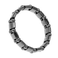 Bracciale gioielli magnetici, ematite magnetico, Irregolare, lucido, 11x7x5mm, Venduto per Appross. 23 cm filo