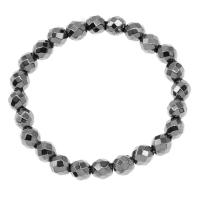 Magnetic Jewelry Bracelet Magnetic Hematite Round polished Sold Per Approx 23 cm Strand