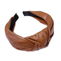 Hair Bands PU Leather for woman Sold By PC