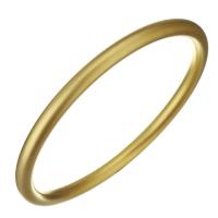 Edelstahl Armreif, plattiert, Modeschmuck & für Frau, Goldfarbe, 5mm,60mm, verkauft von PC