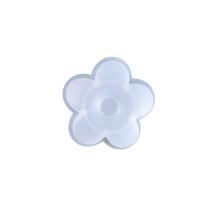 ENSEMBLE de moules époxy DE DIY, silicone, fleur, Placage, durable, 78x75x30mm, Vendu par PC