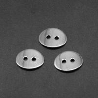 Stainless Steel Spacer Kralen, Roestvrij staal, Ronde, silver plated, 11x14x1mm, Ca 200pC's/Bag, Verkocht door Bag