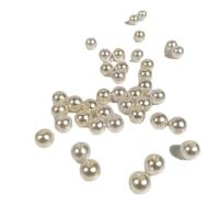 ABS Plastic Beads ABS Plastic Pearl Round stoving varnish DIY white Sold By Bag