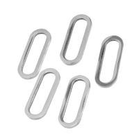 Rustfrit stål Linking Ring, Stainless Steel, forgyldt, flere farver til valg, 12x12x1mm, 10pc'er/Bag, Solgt af Bag