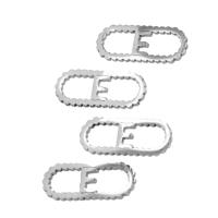 Nerezová ocel Connector, Nerez, více barev na výběr, 15x6x1mm, Cca 10PC/Bag, Prodáno By Bag