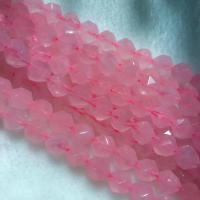 Natural Rose Quartz Beads Round polished DIY & faceted pink Sold By Strand