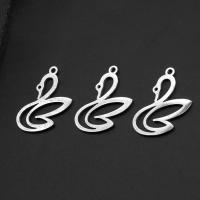 Stainless Steel Animal Pendants silver color plated Sold By PC