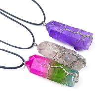 Quartz Gemstone Pendants 450mm Sold By PC