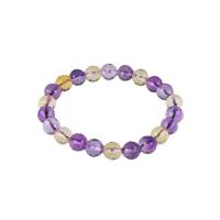 Kvarcas Apyrankės, Ametrine, purpurinis, 8mm, 16kompiuteriai/Strand, Pardavė Strand