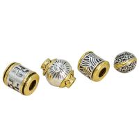 Zinc Alloy Spacer Kralen, DIY & verschillende stijlen voor de keuze, Gat:Ca 3mm, 10pC's/Lot, Verkocht door Lot