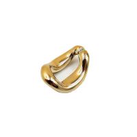 Aicrileach Nascadh Ring, plátáilte, DIY, óir, 26x38mm, 100ríomhairí pearsanta/Mála, Díolta De réir Mála