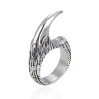 Titanium Čelik Finger Ring, uglađen, različite veličine za izbor & za čovjeka, Prodano By PC