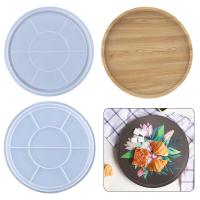 DIY Epoxy Mold Set Silicone Round for DIY Coaster & Tray Casting Mold plated durable Sold By PC