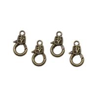 Kopparlegering Karbinlås, plated, nickel, bly och kadmium gratis, 17x10x4mm, Ca 500PC/Bag, Säljs av Bag