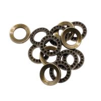 Kobberlegering Sammenkædning Ring, forgyldt, nikkel, bly & cadmium fri, 16x16x3mm, Ca. 500pc'er/Bag, Solgt af Bag