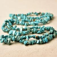 Turquoise Kralen, turkoois, gepolijst, meer kleuren voor de keuze, 770mm, Verkocht door Strand