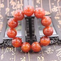 Red Agate Narukvice, Ahat, modni nakit, crven, 10mm, Prodano By Strand