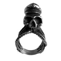 Titantium Steel fingerring, Titanium Stål, Salve, forskellig størrelse for valg & for mennesket, Solgt af PC