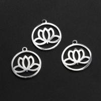 Stainless Steel Pendants Round plated Approx Sold By Bag