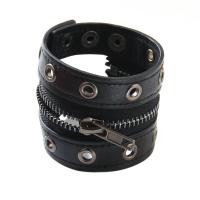 PU cavo bracciali, placcato, gioielli di moda & unisex, nessuno, 220mm, Lunghezza 8.66 pollice, Venduto da PC