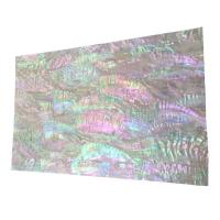 Abalone Shell Shell Sheet, Rektangel, du kan DIY, hvid, 240x140mm, Solgt af PC